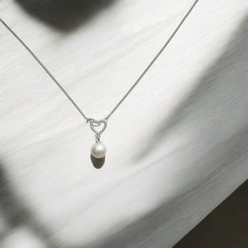 Pearl Heart Whisper Pendant