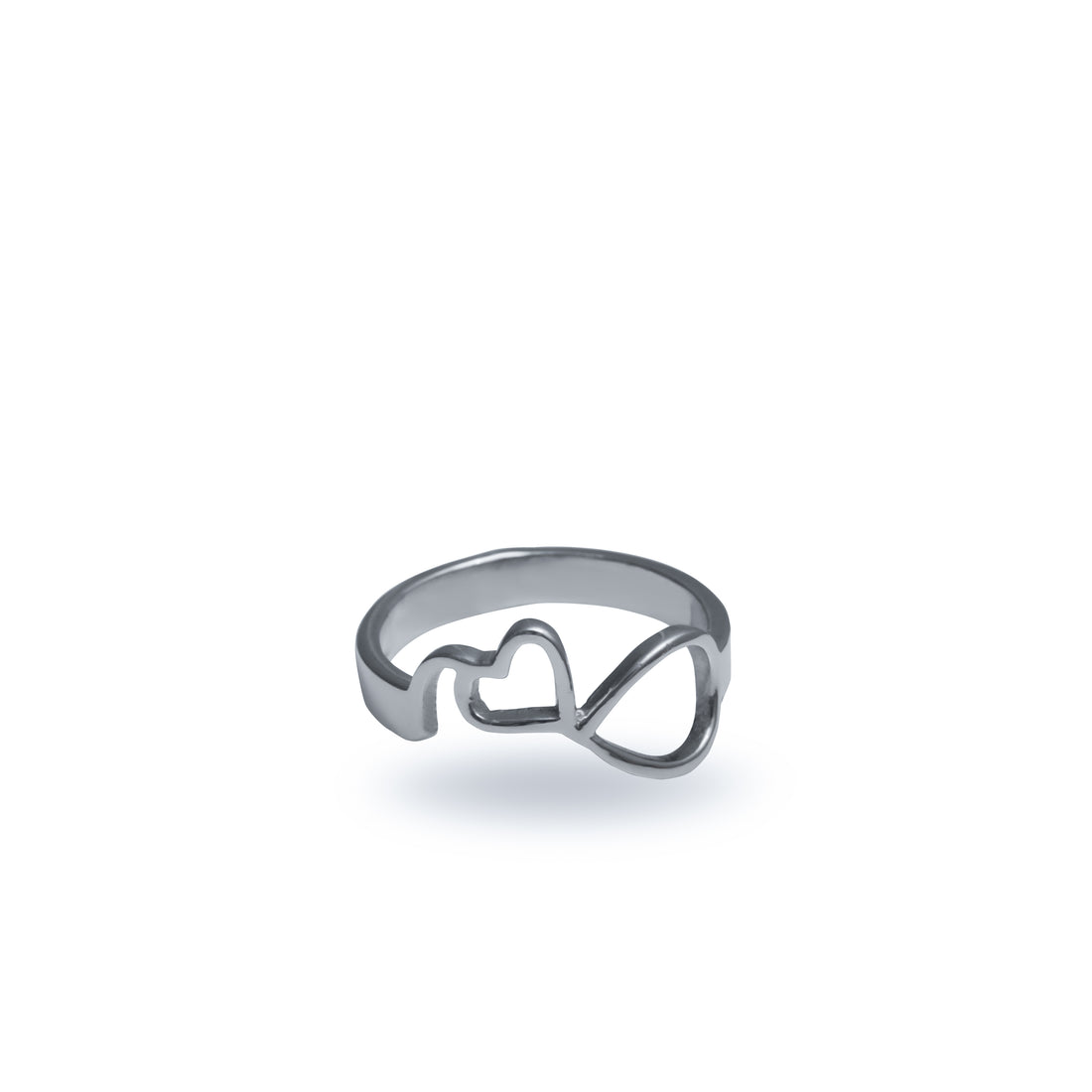 Double Heart Delight Ring