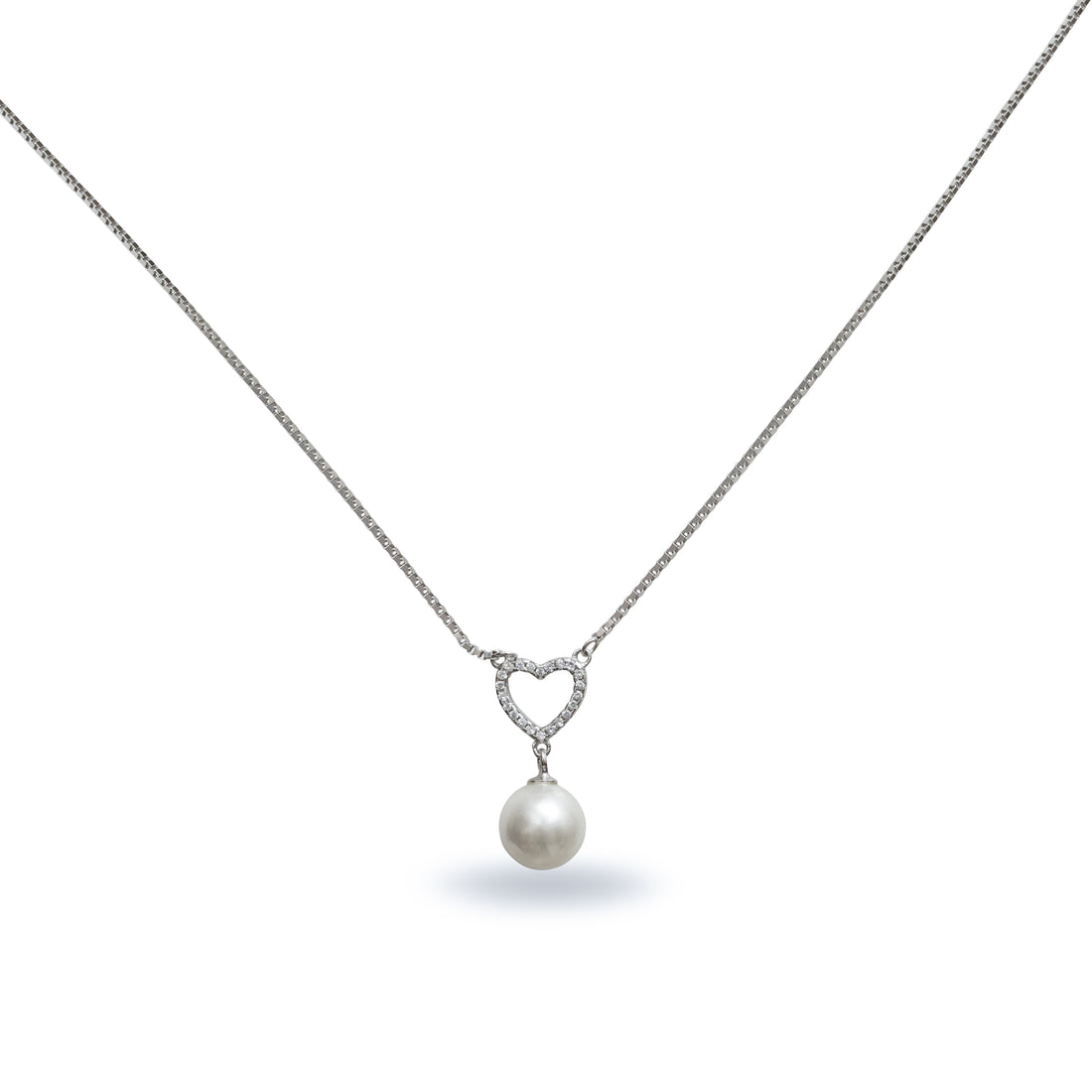 Pearl Heart Whisper Pendant