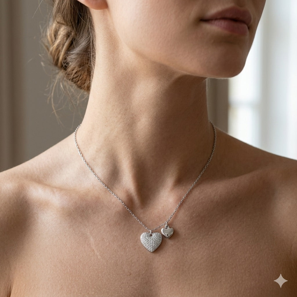 Heartfelt Duo Pendant