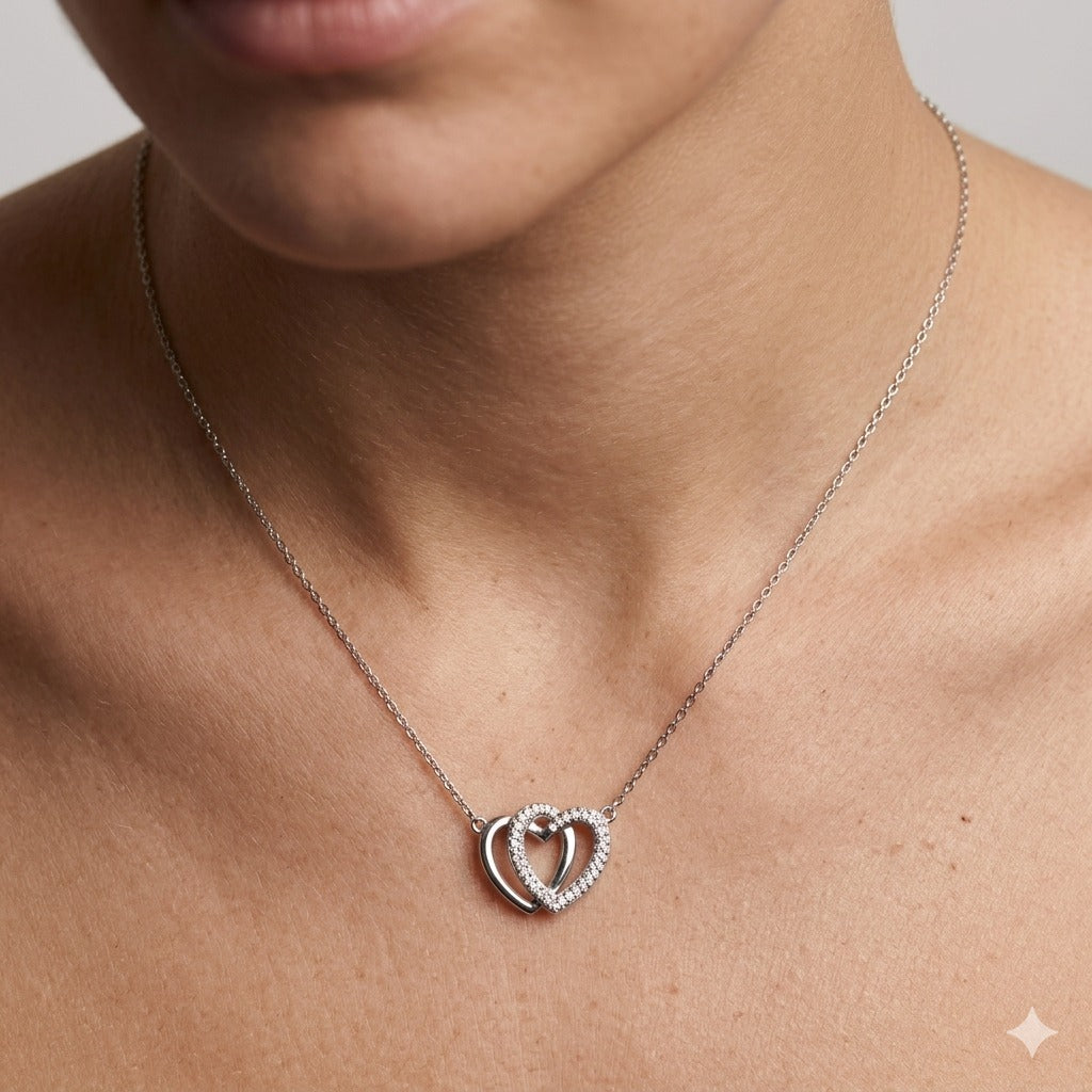 Hollow Heart Glow Pendant