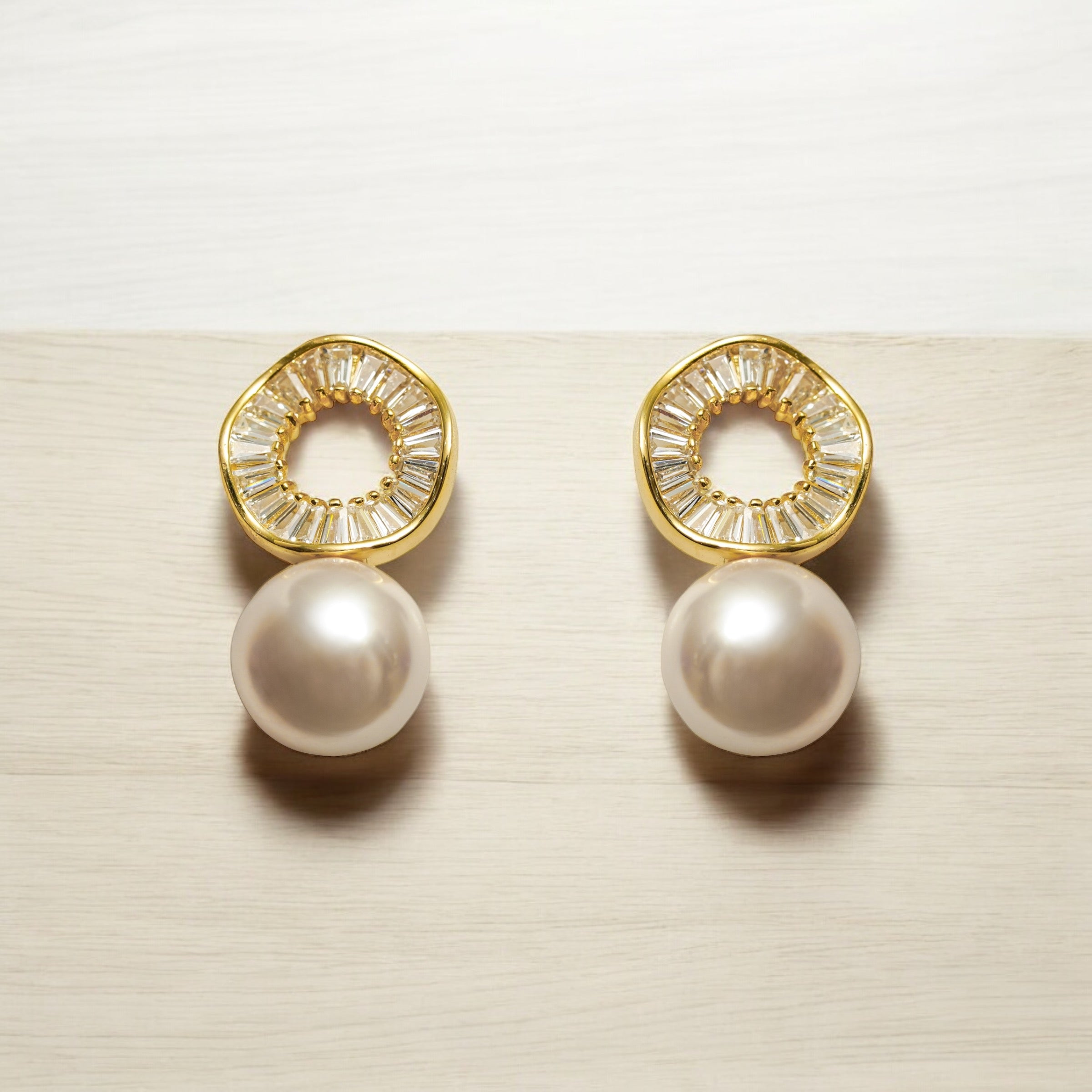 Studded Hoops
