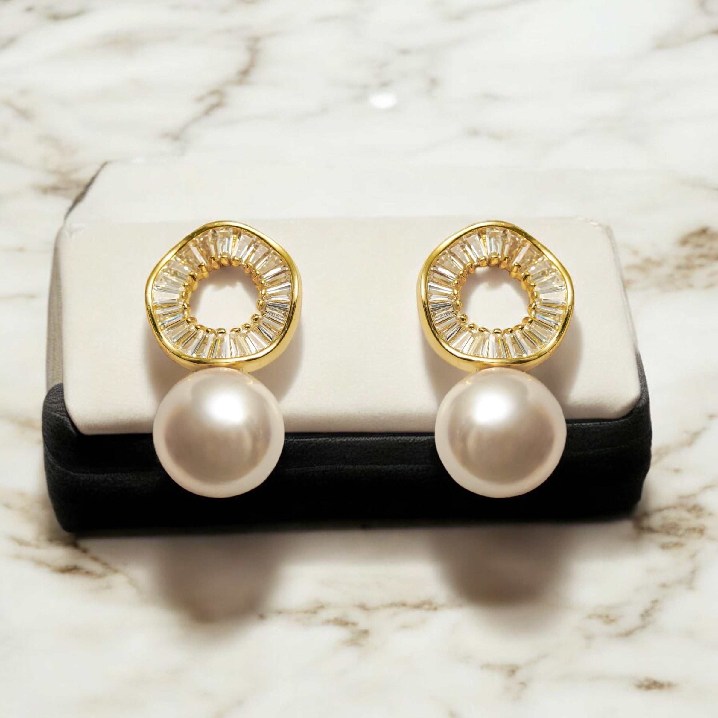 Studded Hoops