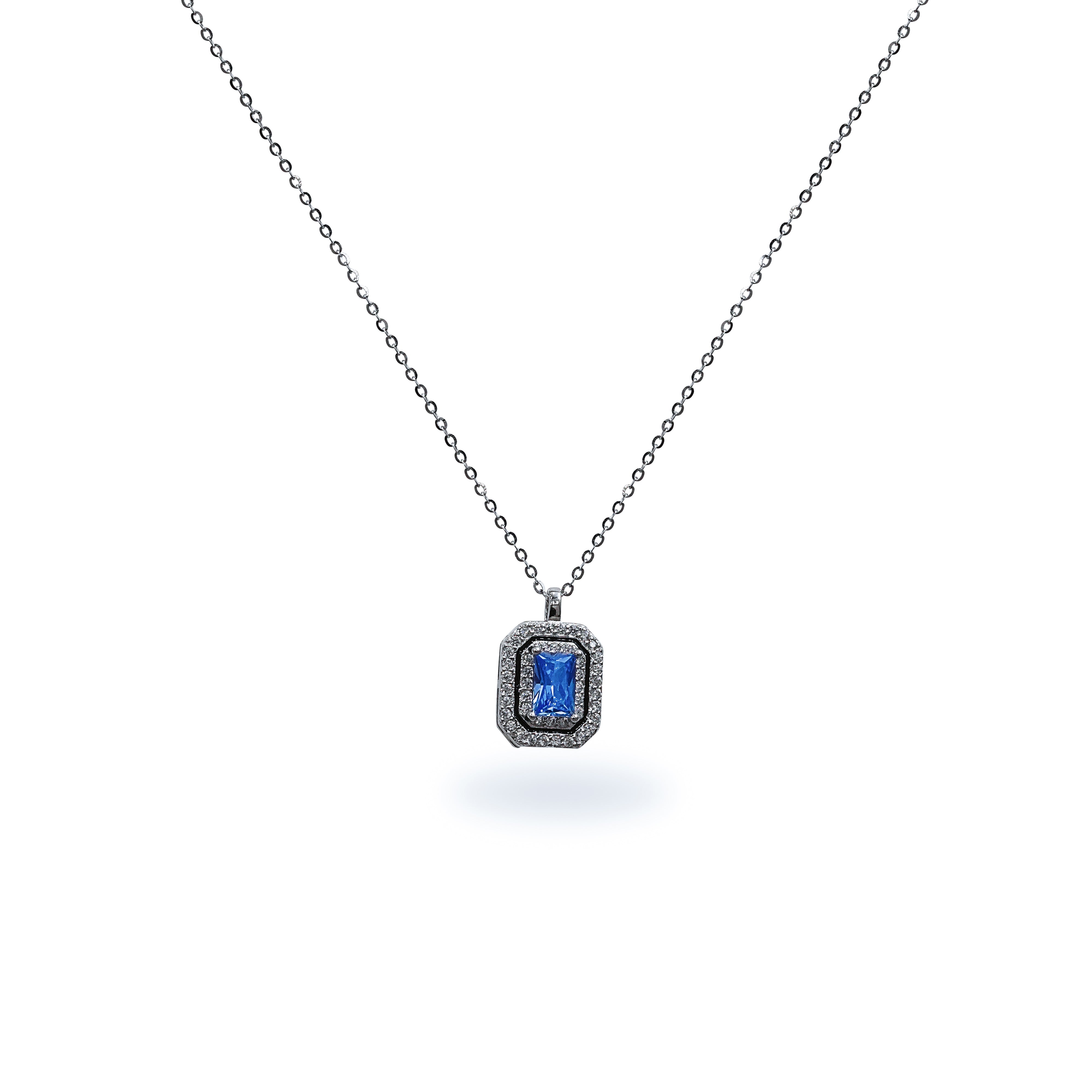 Azure Square Charm