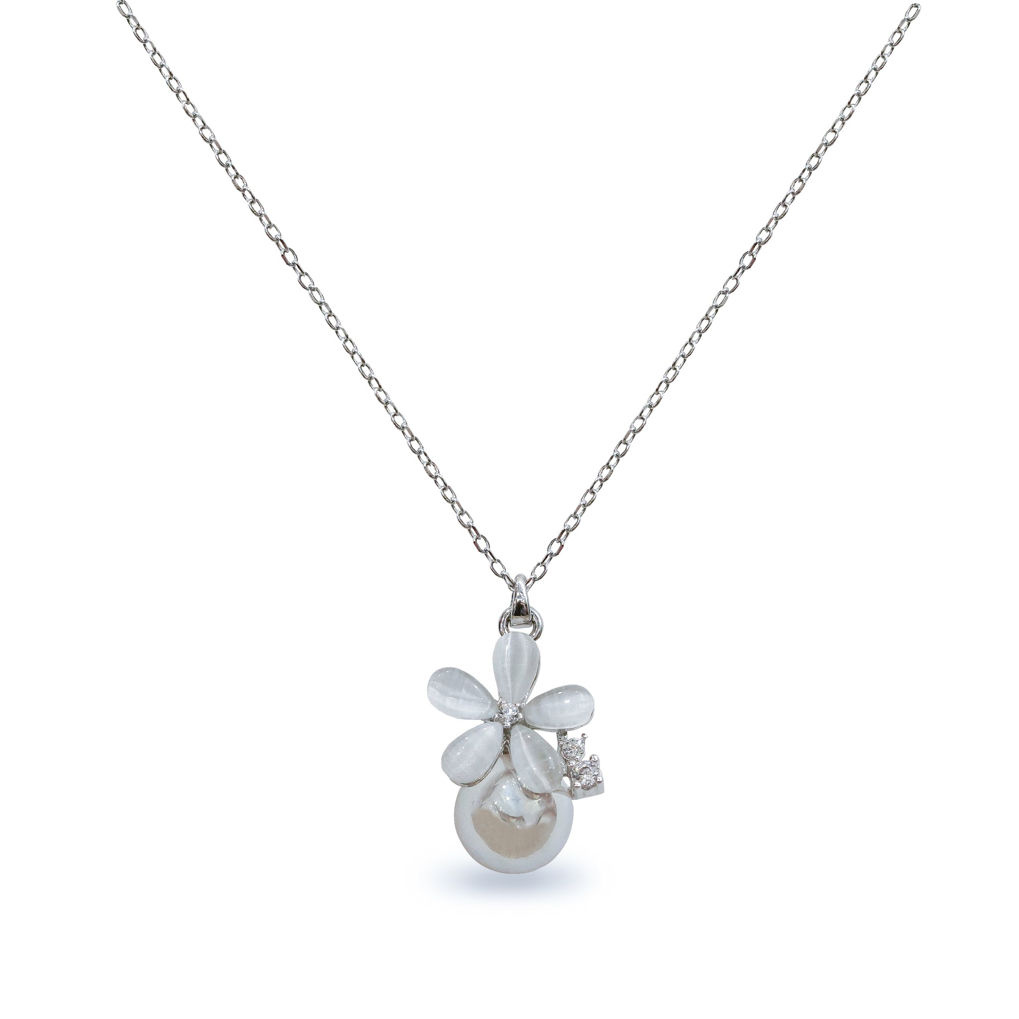 Blooming Pearl Locket
