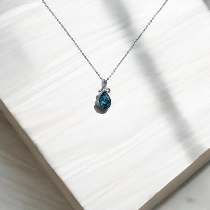 Blue Heart Luxe Pendant