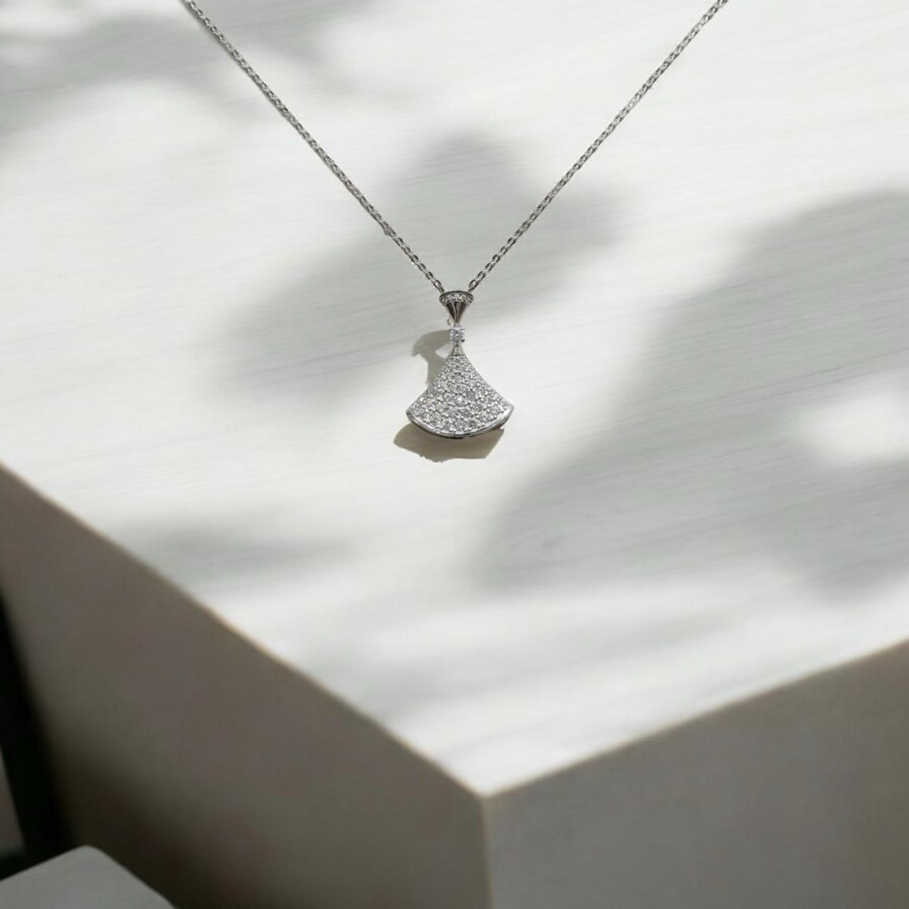 Triangular Gleam Pendant