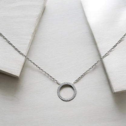 Hollow Circle Elegance Pendant