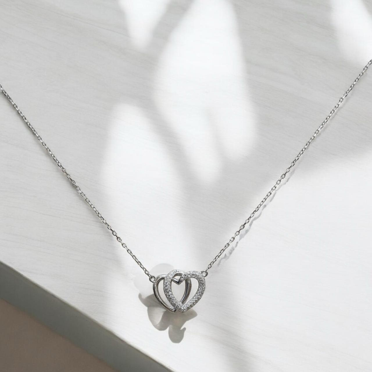 Hollow Heart Glow Pendant