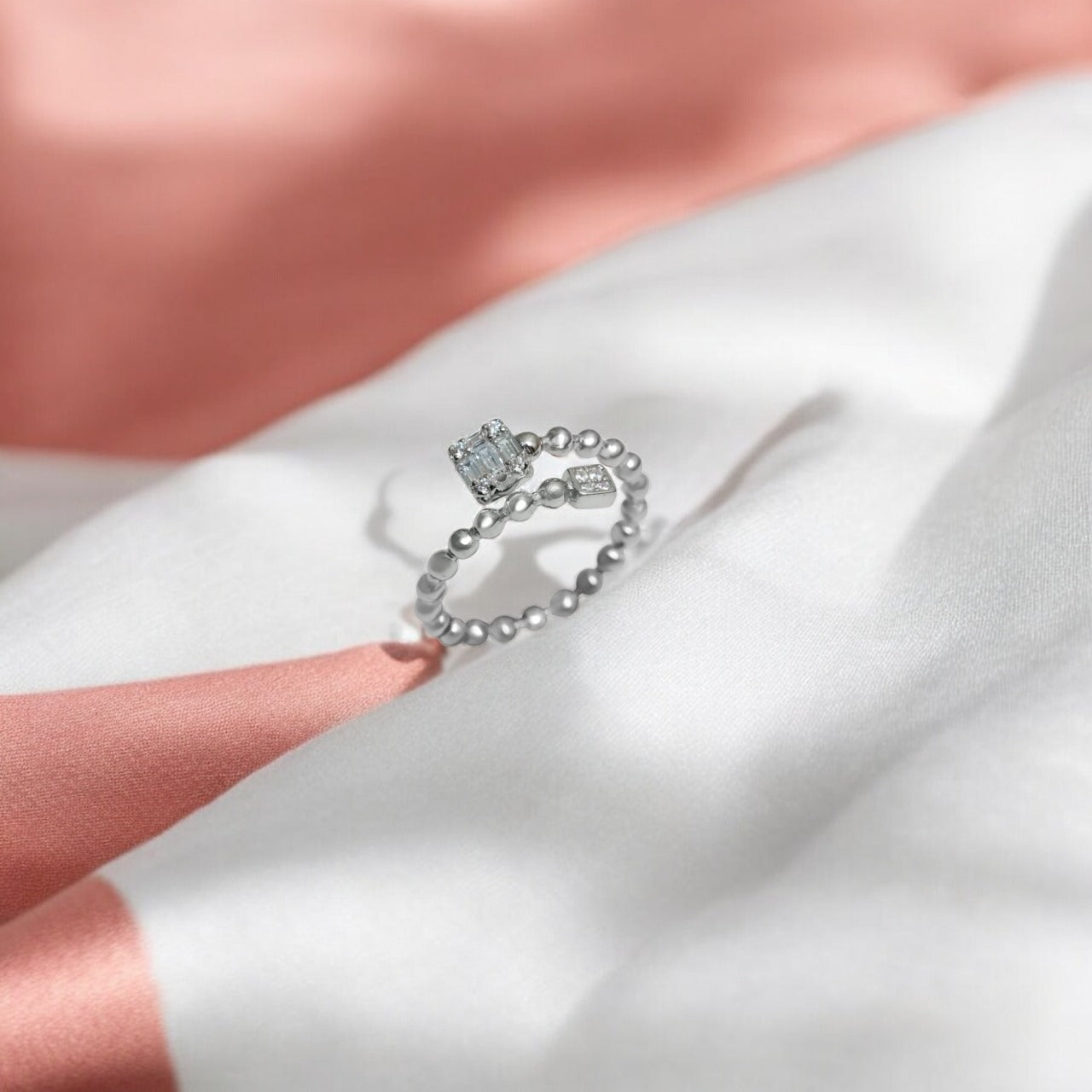 Elegance Orb Diamond Ring